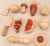 Import nature Wooden Pretend Toy Miniature Food Girls Toys Kitchen Set montesori toy cutting fruits vegetables from China