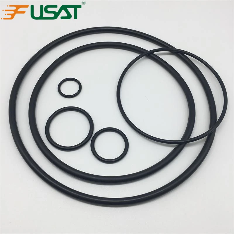 NBR O type rubber ring Electronics Custom color High temperature resistant O type rubber ring