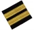 Import New 2 Bar Silver Airline Pilot Epaulettes Engineer Shoulder Boards Rank Insignia from Pakistan