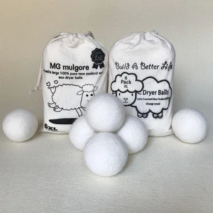 New 2019 trending product Popular eco-friendly wool dryer ball sales to USA and European and American markets