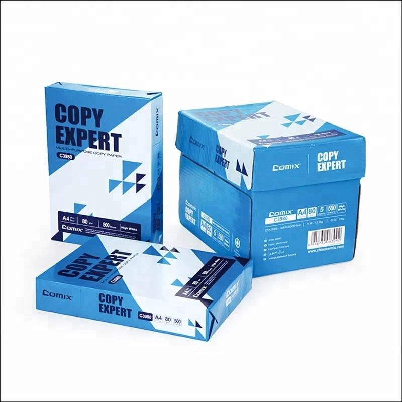 new arrival high white copy paper 80gsm A4 Letter Size