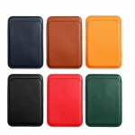 New Arrival Hot Leather Magnetic credit card phone holder for Magsafe Iphone 12 wallet case for Iphone 12 Pro Max