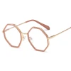 New Arrival Irregular Metal Glasses Frames For Optical Lenses Italy Design Optical Frames Custom Eyeglasses Women