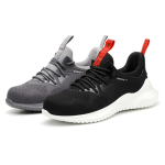 New arrival Zapato de seguridad Fashion sport sneakers brand lightweight casual working steel toe safety shoes for men and women