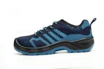 New Arrived Fly Knit breathable mesh fabric steel toe cap brand safety shoes