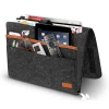 New Design Convenient Bed Sofa Desk Hanging Caddy Organizer Felt Bedside Storage Bag with Pockets