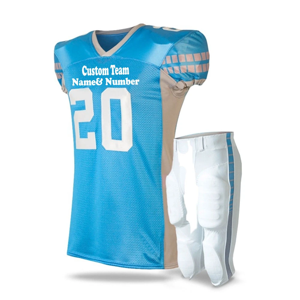New Design Customized American Football Jerseys Custom Good Price American Football Uniforms