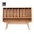 Import New design customized library bookcase oak from China