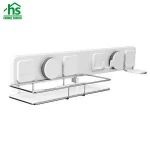 New design DIY bathroom shelves, wall hanging shower shelf, bathroom organizer