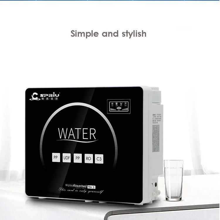 New design Intelligent faucet Household Undersink Ro Reverse Osmosis Water Purifier System