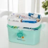 New Design Plastic Portable Household Child Proof Security Storage Box Organizer Medicine Kit