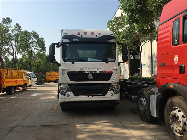 New Heavy truck HOWO 6*2 blasting equipment transporter