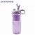 Import New model factory manufacturer China drinking bottle 1 litre sports plastic protein shakers with logo straw silicone sleeve from China