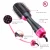 Import New portable travel electric rotating hot air straightener comb professional salon one step 3 in 1 ionic blow brush hair dryer from China