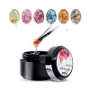 New Pretty Dried Flower Fairy UV or LED Gel Nail Polish Varnish Lucky Paint Dried Gel Polish 12 Color For Choose