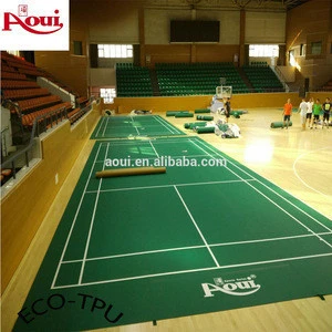New product portable badminton sports mats factory