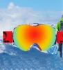 New product Snowboard Ski Goggles Two Layers Lens UV Protection snow goggles Anti-fog Motorcycle Driving  goggles