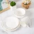 Import new products 2020 bone china gold rim dishes plates ceramic for wedding and restaurant dish set dinner from China