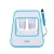Import New Skin Care Products 6 in 1 Korea mini homeuse hydra peeling aqua jet peel facial macro bubble beauty machine from China