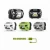 Import NEW Style USB Rechargeable Led Black Light Headlamp Waterproof, High Power Bright Factory Rechargeable Motion Sensor Headlamp from China
