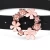 Import New women&#x27;s flower pearl PU Leather  belt fashion lady belt from China