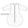 Newborn Baby Sleeping Bag with Adjusted Design with Two-Way Zipper for All Seasons