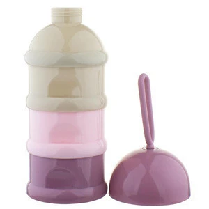 Newest Design Food Grade Portable Baby Milk Powder Container