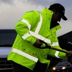 NFPA Standard Flame Retardant Reflective Tape RF-FRIW5085100-ARA, FR Reflective Tape, Aramid Reflective Fabric