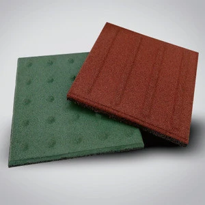 nice tactile rubber mats with high safety and good protection