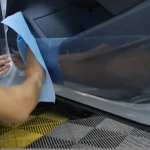 NICK new item pvc film Clear car door sill protector anti-scratch protective film