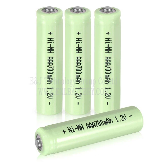 Nickel Metal Hydride Batteries (Ni-MH) 1.2v ni-mh 700mah aaa rechargeable battery for camera