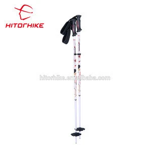 Ningbo factory directly providing Aluminum ski pole telescopic stick with quality warrant