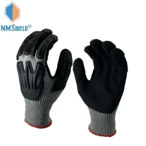 NMSHIELD Rubber Mechanic Gloves for Work TPR Impact Gloves Anti-cut Tactical Gloves Suppliers