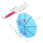 Novelty Wooden Umbrella Party Stick Disposable Bar Accessories Cocktail Stick