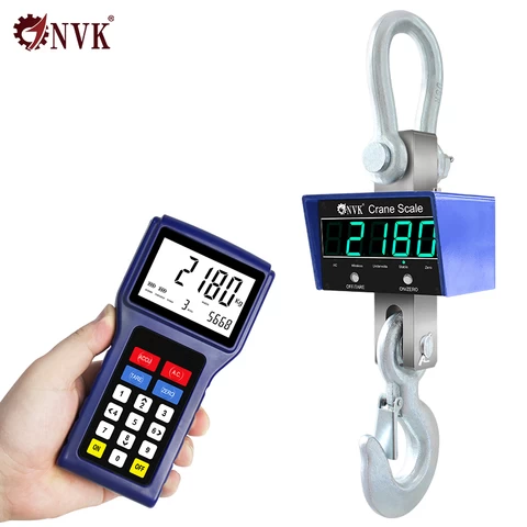 NVK Hot Selling Wireless Crane Digital Scales Manufacturers Remote Contral Weighing Crane Scale