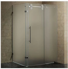 OEM Customized 6-10mm Tempered Sliding Glass Shower Door