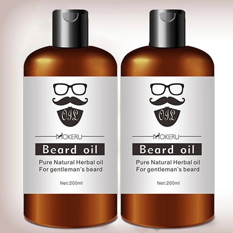 OEM Private Label Pure Natural Herbal Organic Beard Growth Oil Wholesale Beard Grooming For Men