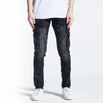 OEM tide brand jeans men black high quality mens jeans denim manufacturers