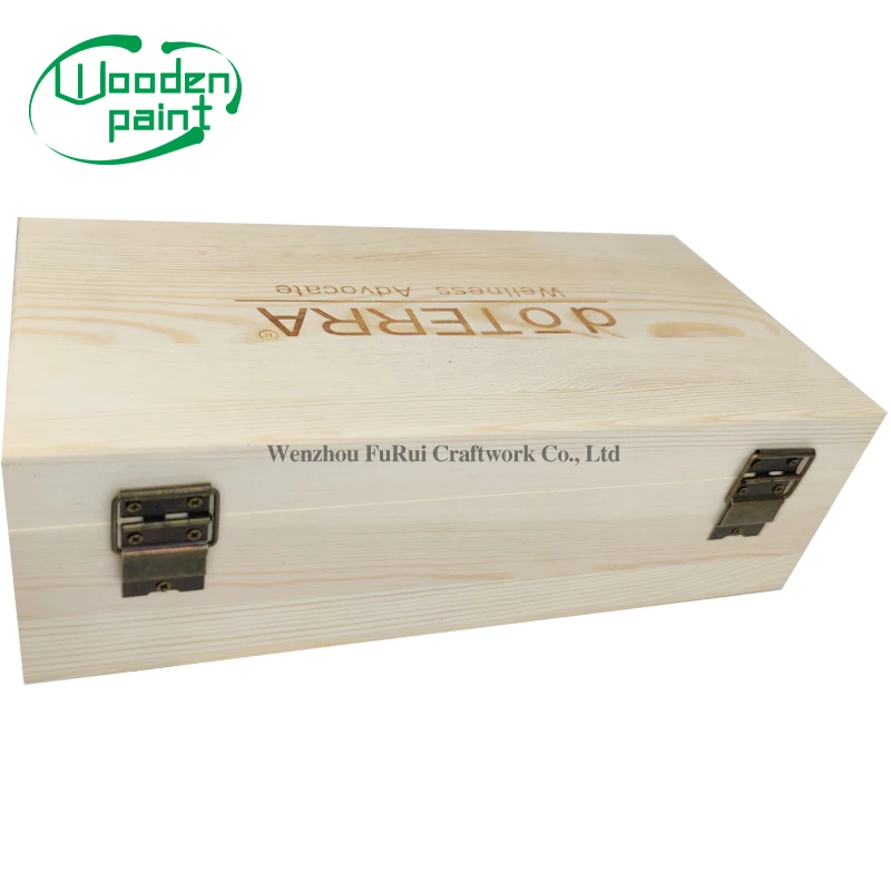 Oil storage box Wood box25 compartments oil bottle  multi-compartment finishing box manufacturers new products