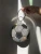 Import ON-H75 New Design Shiny diamond football shaped bag football rhinestones purse football purse handbags from China