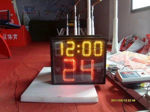 One-Side Scoreboard LED Electronic Digital Basketball with 24 second shot clock