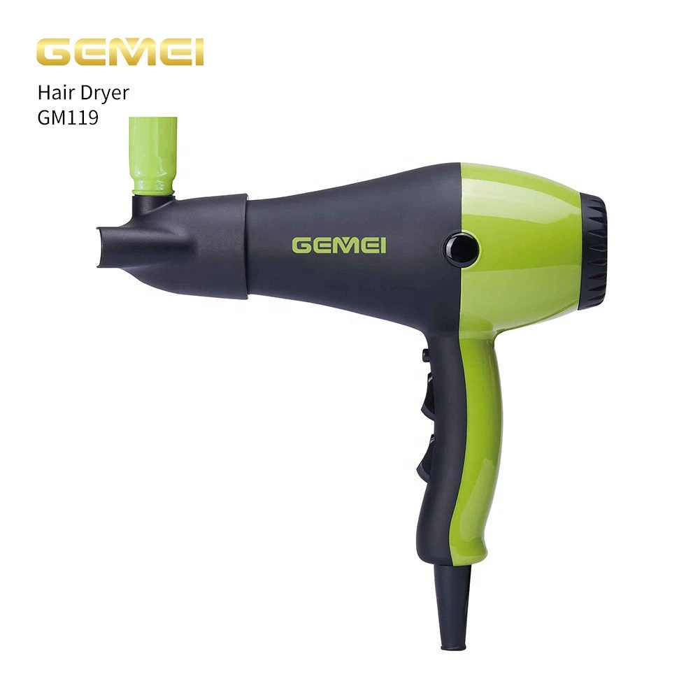 Original GEMEI GM119 Professional DC Motor Hair Dryer For Salon 3 Speed Hair Dryer
