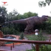Outdoor amusement park equipment animatronic realistic dinosaur brontosaurus for sale
