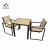 Import Outdoor dining tables and chairs the dining room has rustic wooden tables and chairs   WYH-19011043 from China