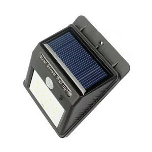 Outdoor LED Solar Garden Light with Motion Sensor,20 LED Solar Power Fence Security Light, Waterproof 6 8 16 20 LED Solar Power