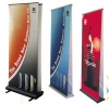 Outdoor Promotional Retractable Display Roll up Banner Stand printing for advertising 50