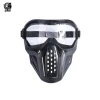 Outdoor sport CS field mask paintball full face motorcycle goggle face shield mask