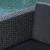 Import Outdoor Wicker Patio Furniture Dark Black 4 Piece Garden Sofa Set from China