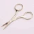 Import Own Logo Makeup Tools Trimmer Private Label Wholesale Stainless Steel Professional Gold Eyebrow Scissors from China