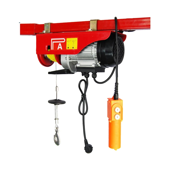 pa electric wire rope building construction materials lift 500kg electric hoist